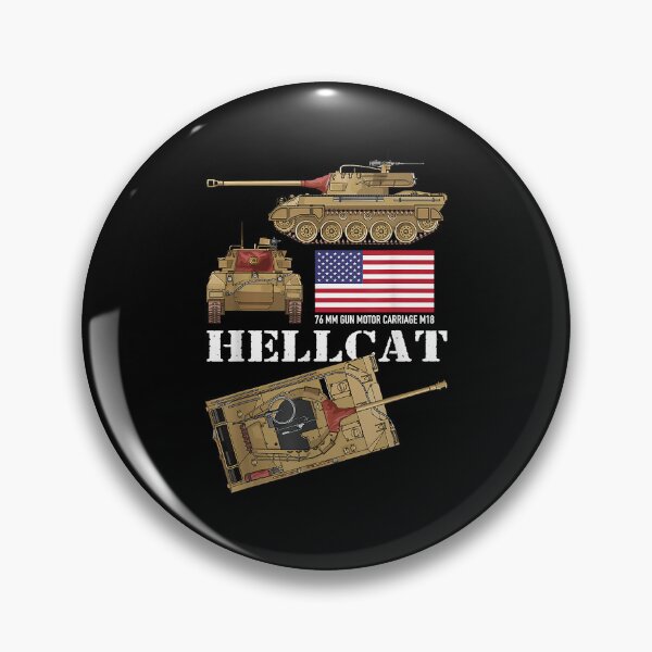 Item preview, M18 Hellcat WW2 American Tank Destroyer Tanks Diagram Flag  designed and sold by genovevap.