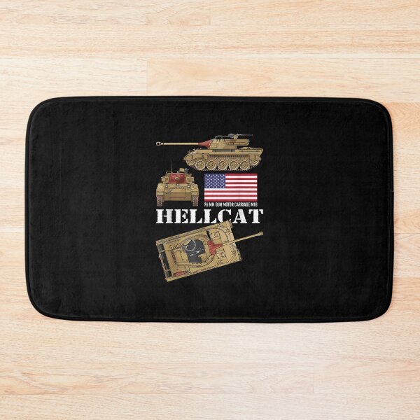 Item preview, M18 Hellcat WW2 American Tank Destroyer Tanks Diagram Flag  designed and sold by genovevap.