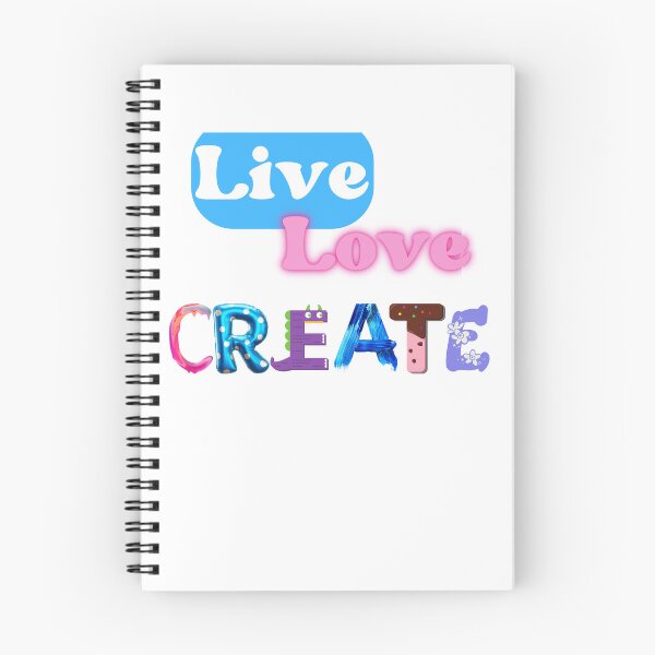 Item preview, Live. Love. Create. designed and sold by CriticalC404.