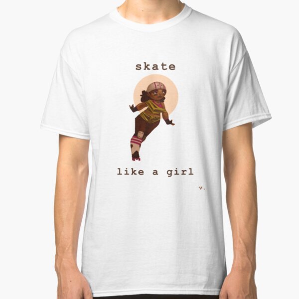 Skate Like a Girl Classic T-Shirt