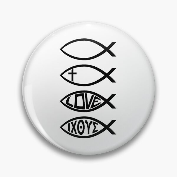 Item preview, Christianity. The Ichthys is an important identification symbol in Christianity designed and sold by lduke47.