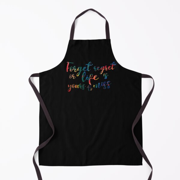 Item preview, Forget Regret designed and sold by Theatre Thoughts.