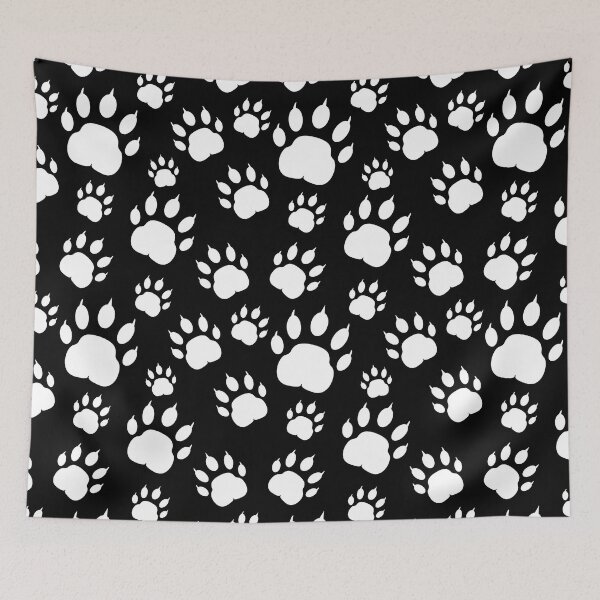 Item preview, Bear Pawprint Pattern designed and sold by murkyswamp.