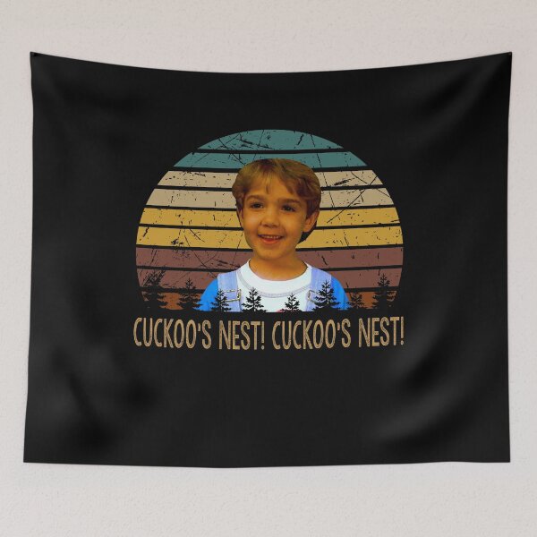 Item preview, Cuckoo's nest children boy character poster designed and sold by LeoCastro1860.