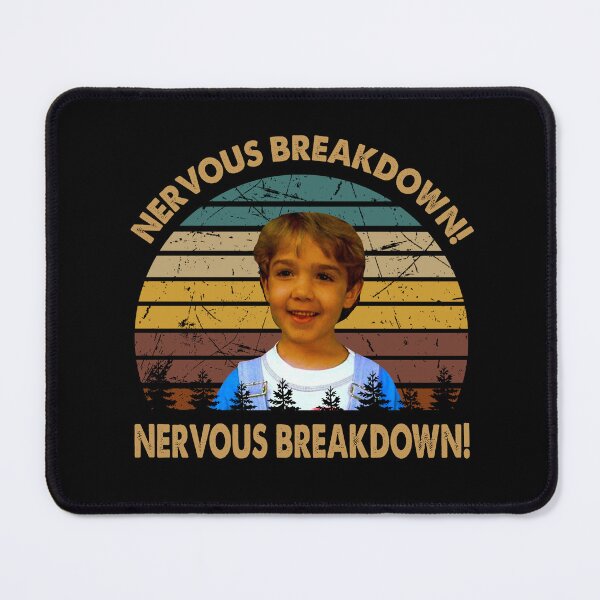 Item preview, neverous breakdown picture boy character poster designed and sold by LeoCastro1860.