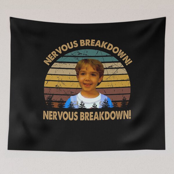 Item preview, neverous breakdown picture boy character poster designed and sold by LeoCastro1860.