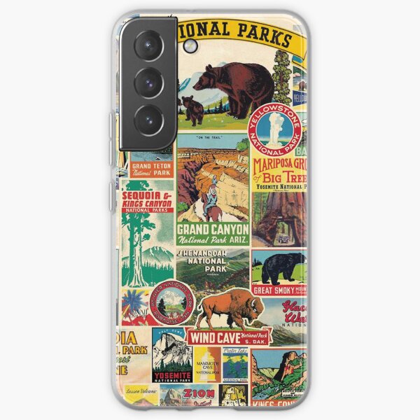 National Parks Popular Visit Samsung Galaxy Soft Case