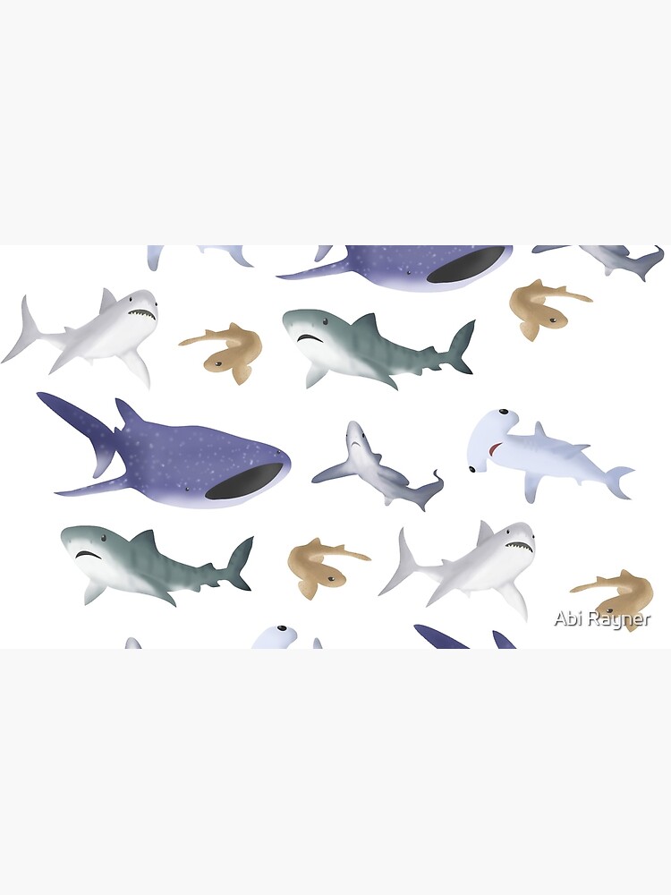Thumbnail 6 of 6, Coffee Mug, Sharks designed and sold by abirayner.