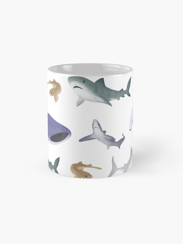 Thumbnail 4 of 6, Coffee Mug, Sharks designed and sold by abirayner.