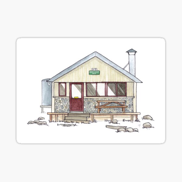 Item preview, Coldwater Hut - Angelus Circuit designed and sold by Tom Napper Design.