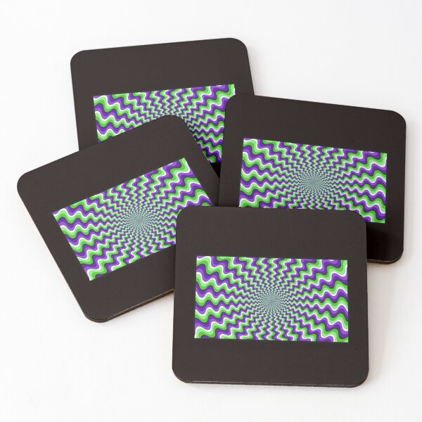 Item preview, Optical Illusion Moving Colors Artwork designed and sold by HootVault.