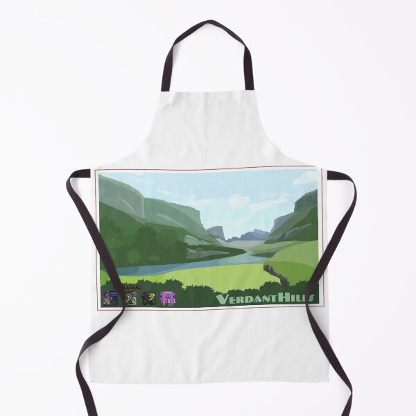Item preview, Verdant Hills Location Poster designed and sold by Artistinwaiting.