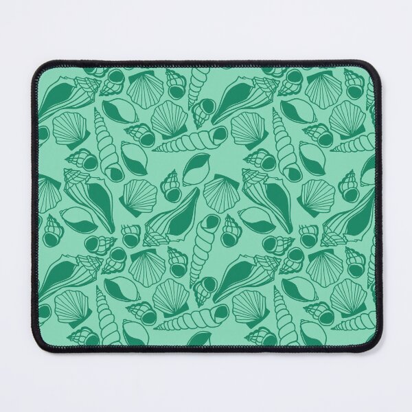 Item preview, Shells - Teal Monochrome designed and sold by PaintInTheNight.