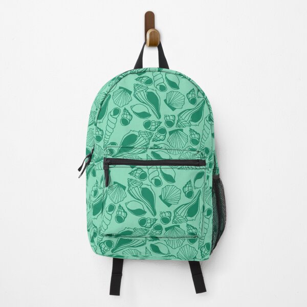 Item preview, Shells - Teal Monochrome designed and sold by PaintInTheNight.
