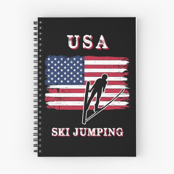 Item preview, Ski jumping American USA Flag designed and sold by R&BApparel.