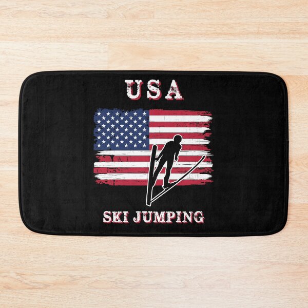 Item preview, Ski jumping American USA Flag designed and sold by R&BApparel.
