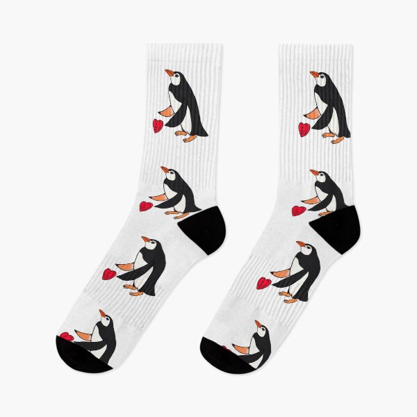 Item preview, penguin valentine's day designed and sold by MatrizGeek.