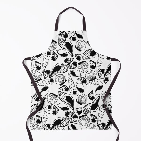 Item preview, Shells - Black on White designed and sold by PaintInTheNight.