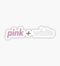 pink + white - Frank Ocean Sticker