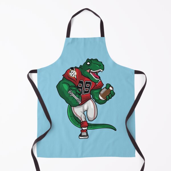 Artikelvorschau, Sec Championship - Grüner Dinosaurier American Football Maskottchen Charakter entworfen und verkauft von AmmyTheBest.