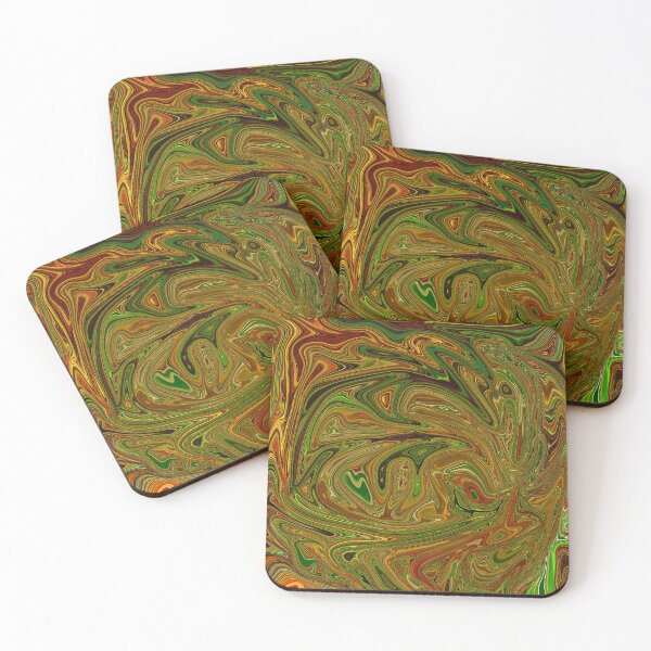 Item preview, Colourful Mud Trippy Abstract Psychedelic Design designed and sold by vikghosh.