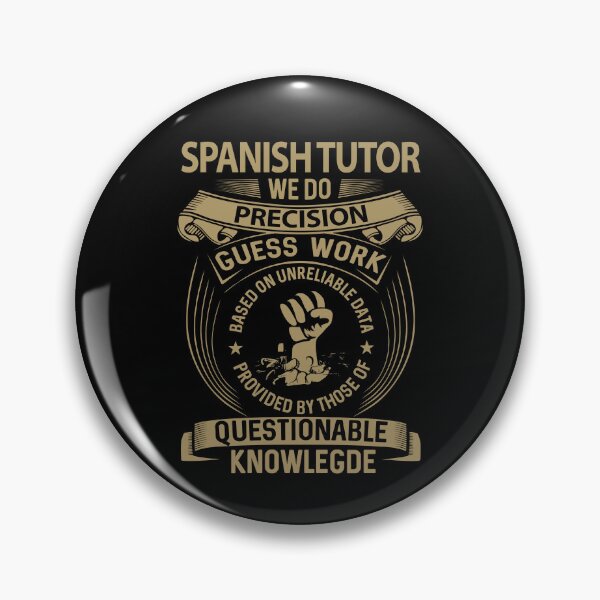 Item preview, Spanish Tutor T Shirt - We Do Precision Job Gift Item Tee designed and sold by natalinedk.
