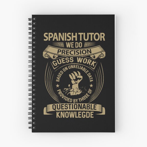 Item preview, Spanish Tutor T Shirt - We Do Precision Job Gift Item Tee designed and sold by natalinedk.