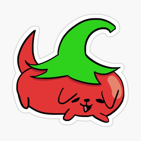 "Tomato Dog" Sticker for Sale by bradonator Redbubble