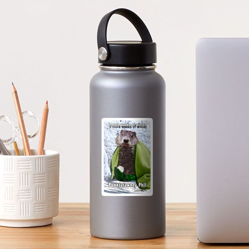 Groundhog Day Sticker