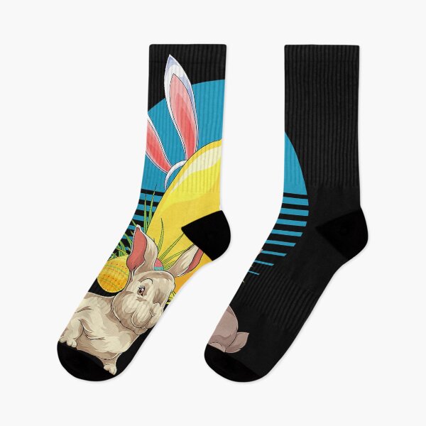 Item preview, Easter Egg Rabbit Cute Bunny Easter Day Retro Happy Easter T-Shirt.png designed and sold by GeorgeDavi.