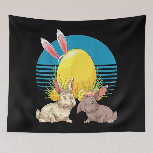 Item preview, Easter Egg Rabbit Cute Bunny Easter Day Retro Happy Easter T-Shirt.png designed and sold by GeorgeDavi.