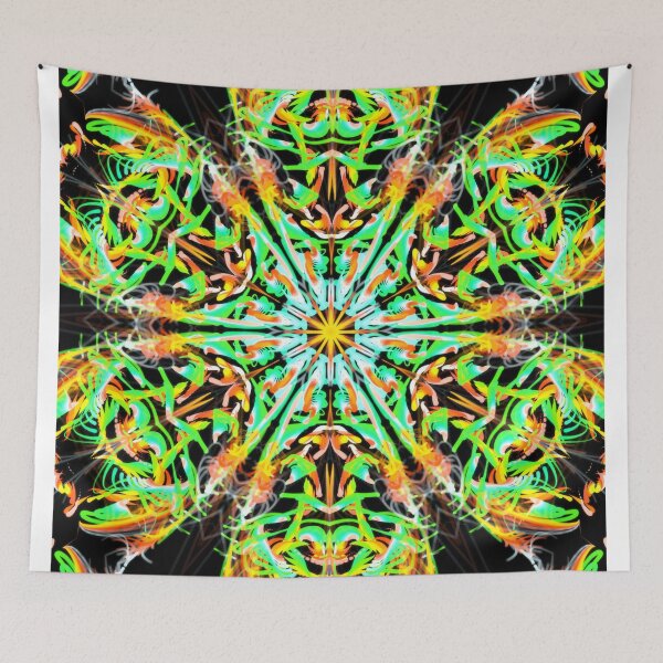 Item preview, Mantis King Mandala art designed and sold by Ariel Guevara.