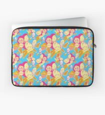 Electric Banana Monkey Pattern Laptop Sleeve