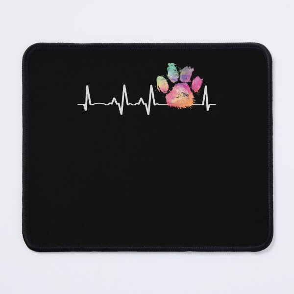 Item preview, Cute Veterinarian Gift Rainbow Paw Print Heartbeat Vet Tech designed and sold by NancyxEasSHOP.
