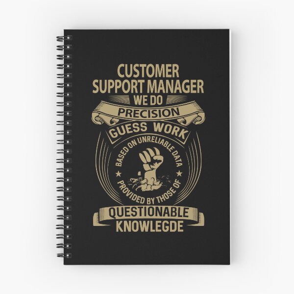 Item preview, Customer Support Manager T Shirt - We Do Precision Job Gift Item Tee designed and sold by paneczkopat.
