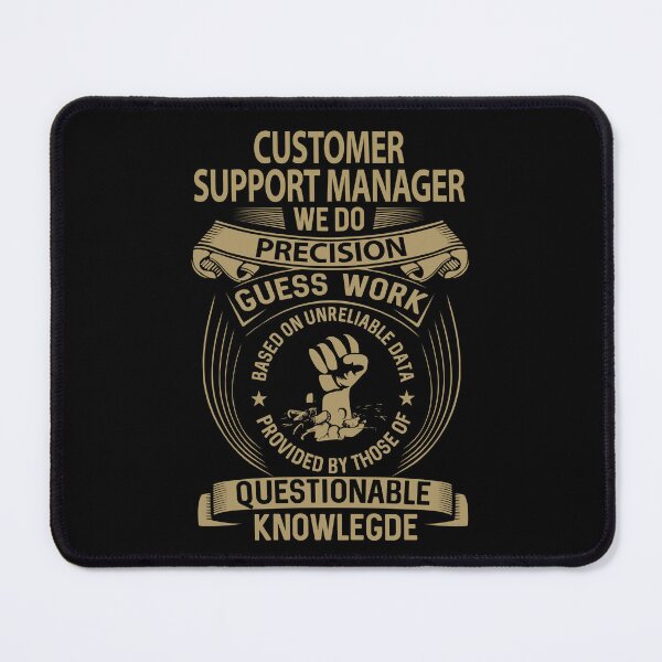 Item preview, Customer Support Manager T Shirt - We Do Precision Job Gift Item Tee designed and sold by paneczkopat.