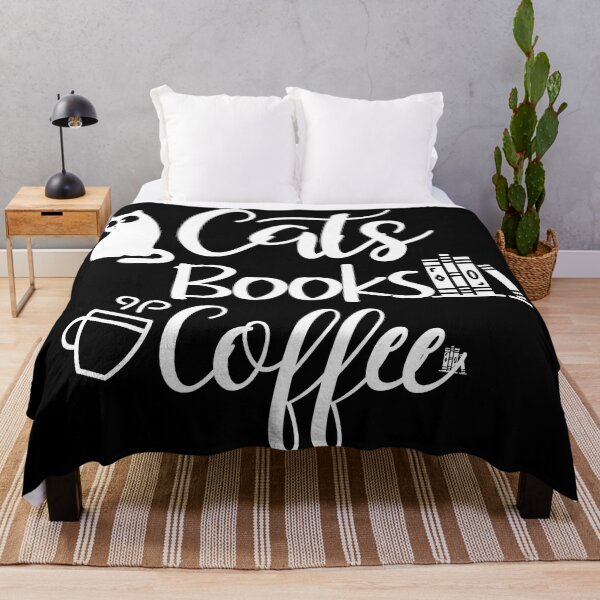 Item preview, Gatos, libros y café. designed and sold by theluckstore.