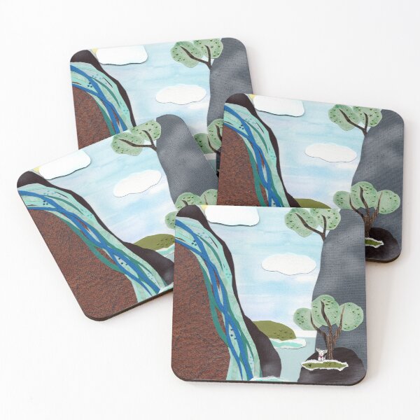 Item preview, Serenity Waterfall designed and sold by Mahli's  Artful Whimsy.