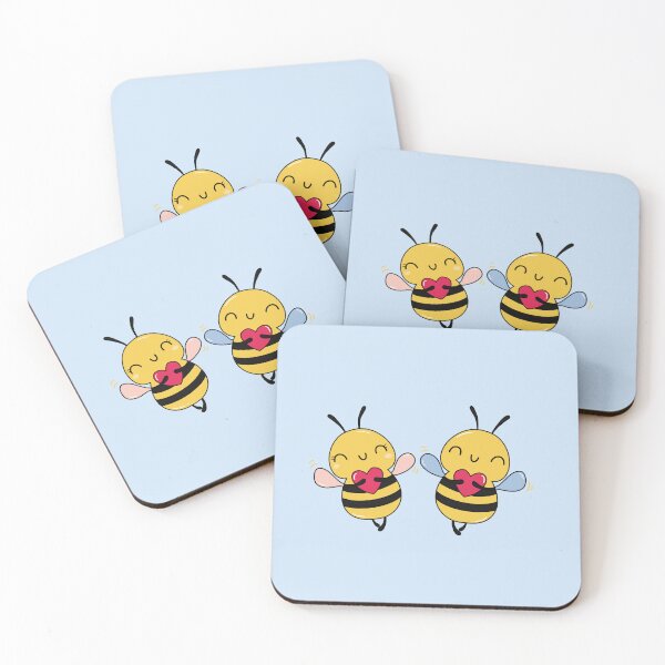 Item preview, Cute Bee's (Love couple bee's) designed and sold by Cosmodoody.