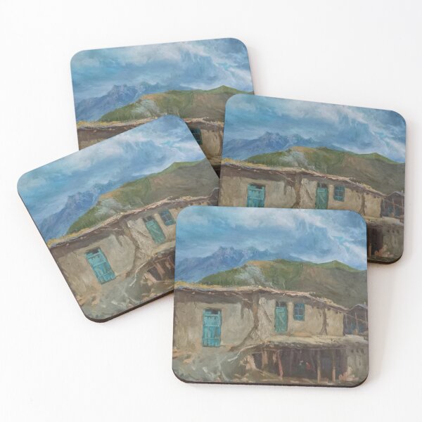 Item preview,  Painting "Mountain village". designed and sold by Umiska.