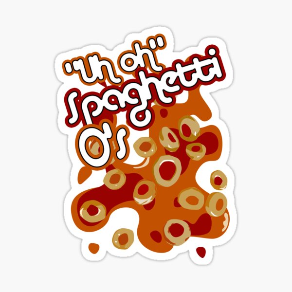 Item preview, "Uh oh" Spaghetti O's designed and sold by siege103.