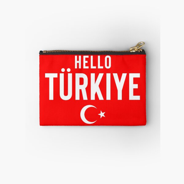 Item preview, Hello Türkiye t-shirt and more - Turkiye new original name awareness designed and sold by AHLANclothing.