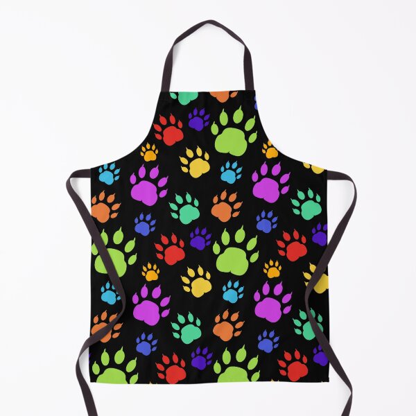 Item preview, Bear Pawprint Pattern (Rainbow) designed and sold by murkyswamp.