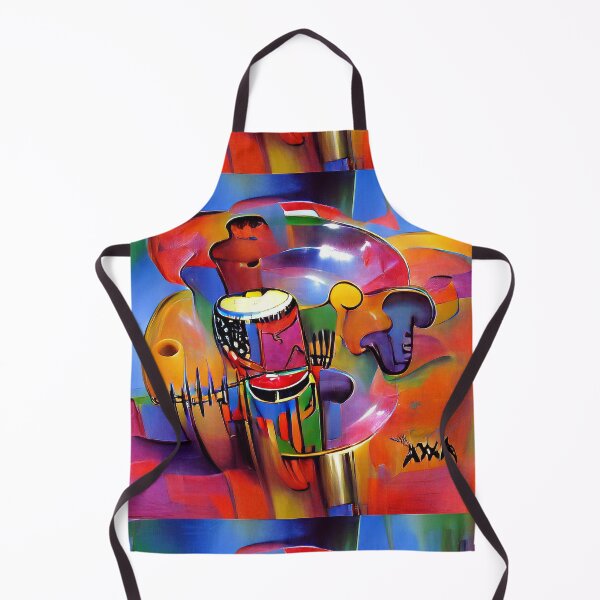 Item preview, African Percussion ~ Colorful Positive Vibes designed and sold by cottonklub.