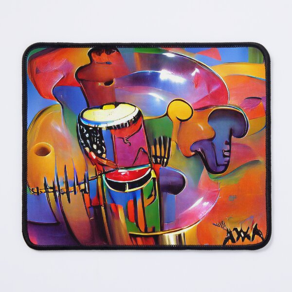 Item preview, African Percussion ~ Colorful Positive Vibes designed and sold by cottonklub.