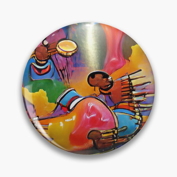 Item preview, African Percussion ~ Colorful Positive Vibes designed and sold by cottonklub.