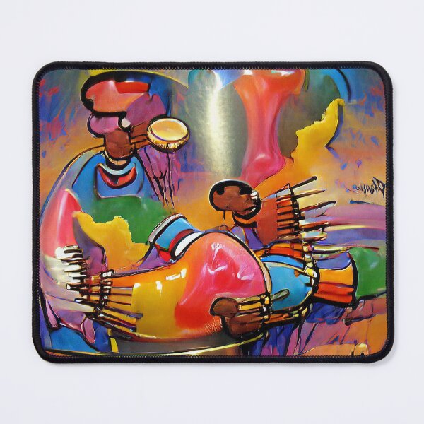 Item preview, African Percussion ~ Colorful Positive Vibes designed and sold by cottonklub.