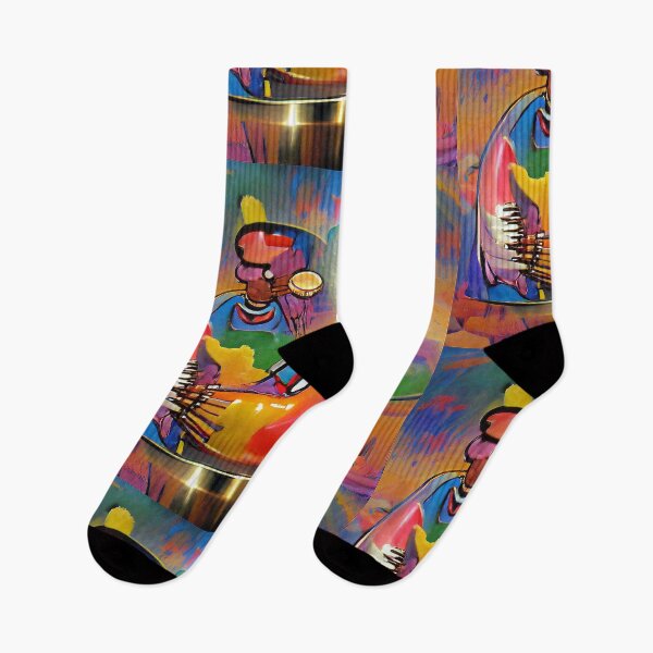 Item preview, African Percussion ~ Colorful Positive Vibes designed and sold by cottonklub.