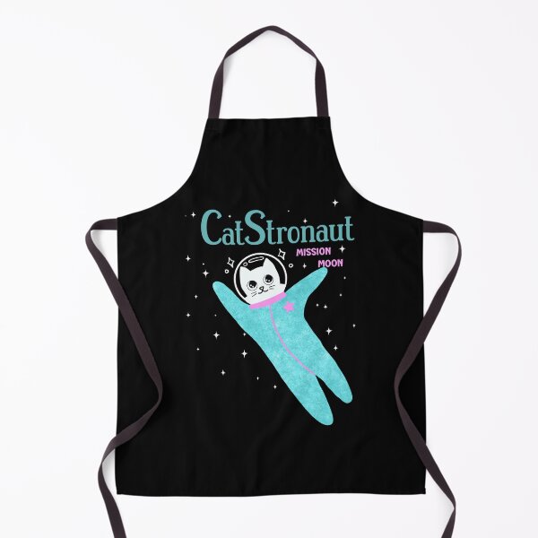 Item preview, Catstronaut mission moon - funny space cat  designed and sold by Tanuja  Sharma.
