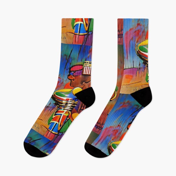 Item preview, African Percussion ~ Colorful Positive Vibes designed and sold by cottonklub.